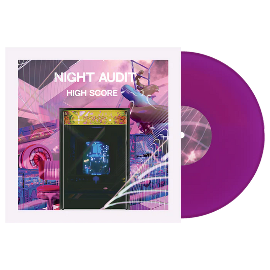 Night Audit -  High Score - Neon Violet 12" Vinyl