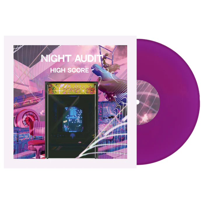 Night Audit -  High Score - Neon Violet 12" Vinyl